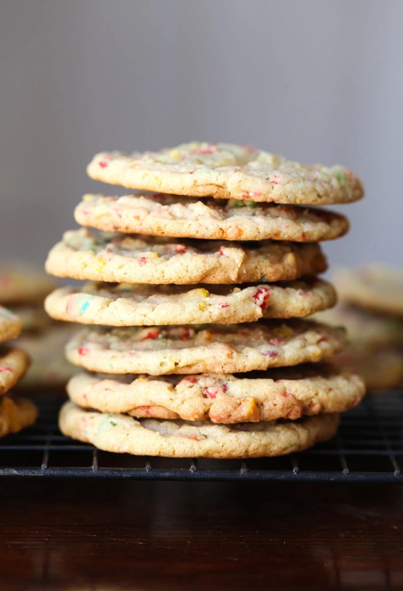 Fruity pebble sugar cookie